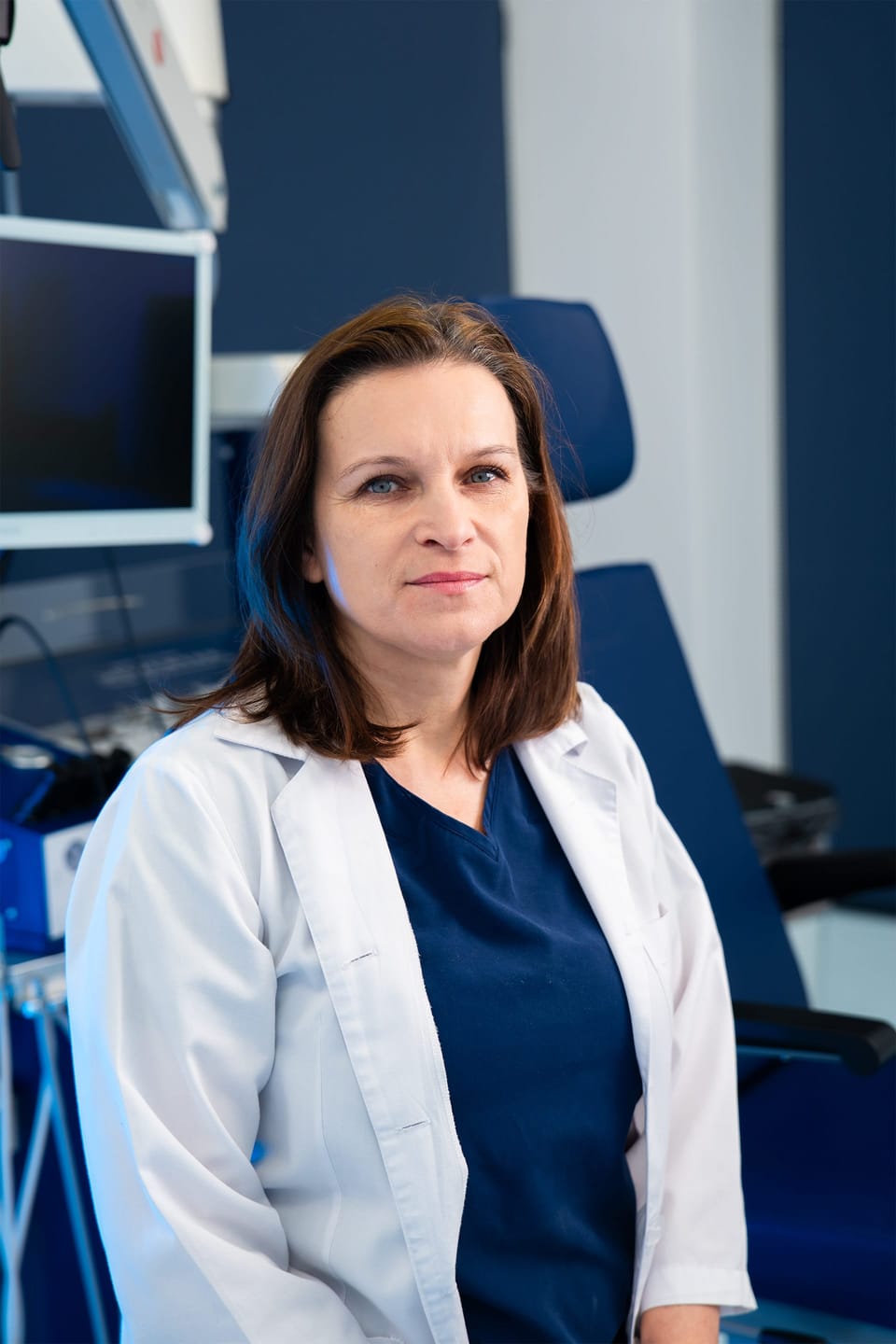Portret dr Katarzyny Radomskiej, lekarki laryngologa.
